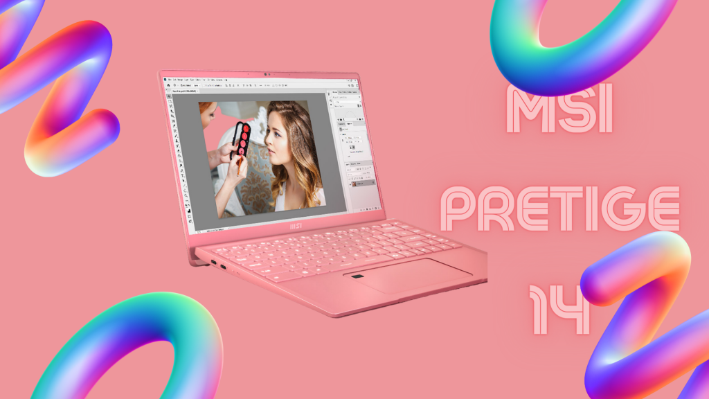  MSI Prestige 14 Pink- Laptop
