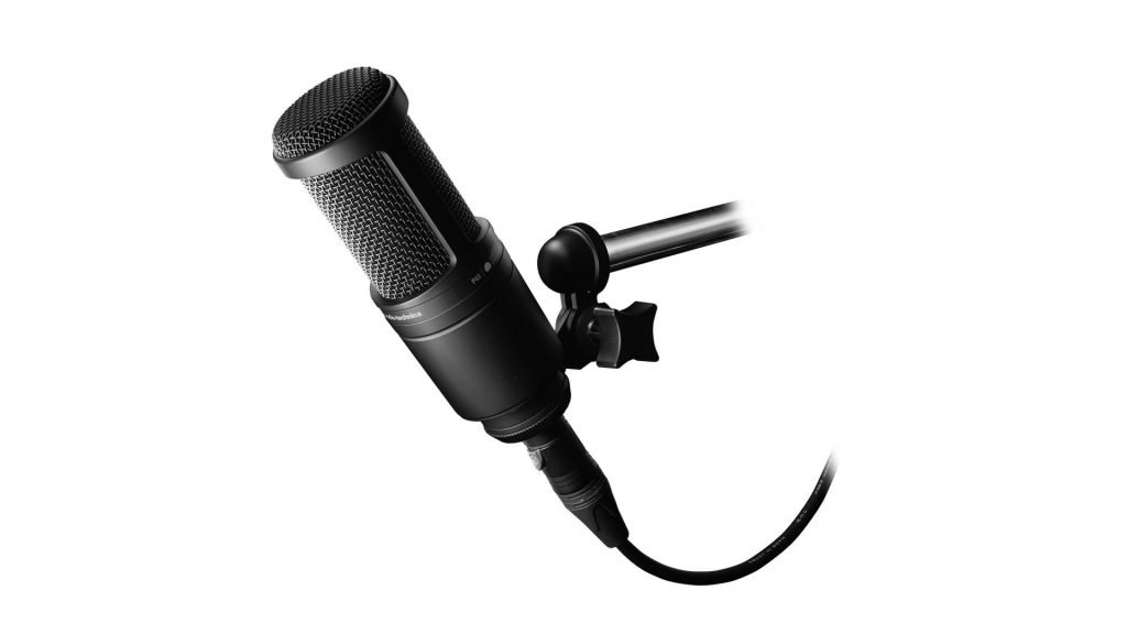 best Condenser microphone Technica AT2020 Cardioid Condenser 